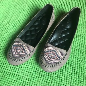 Reef Beaded Ballet Flats / Loafers